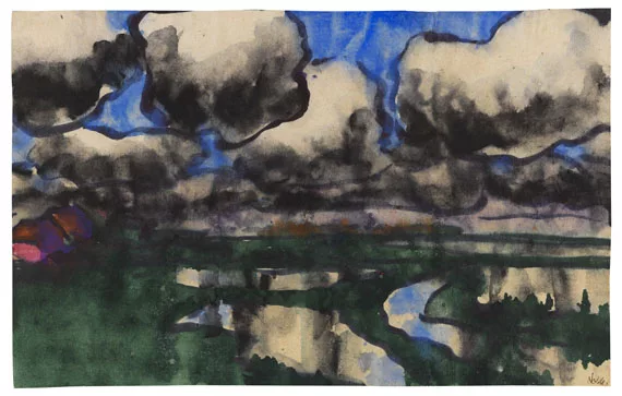 Emil Nolde — Marschlandschaft