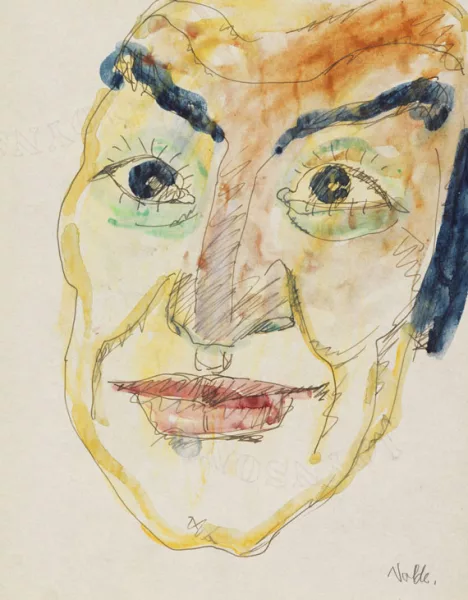 Emil Nolde — Apostelkopf