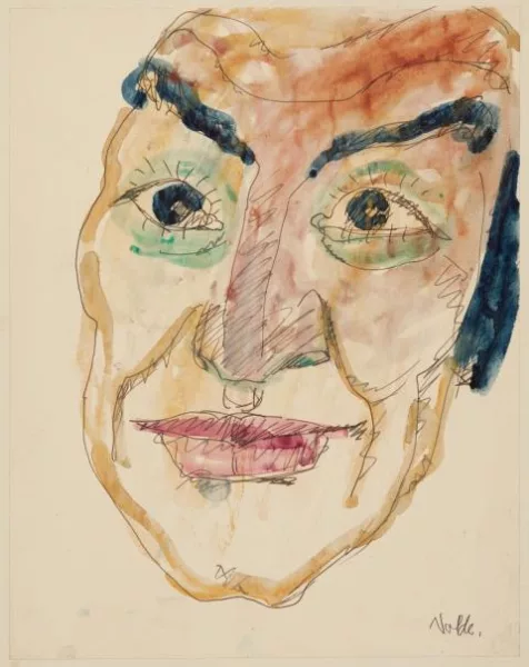 Emil Nolde — Apostelkopf