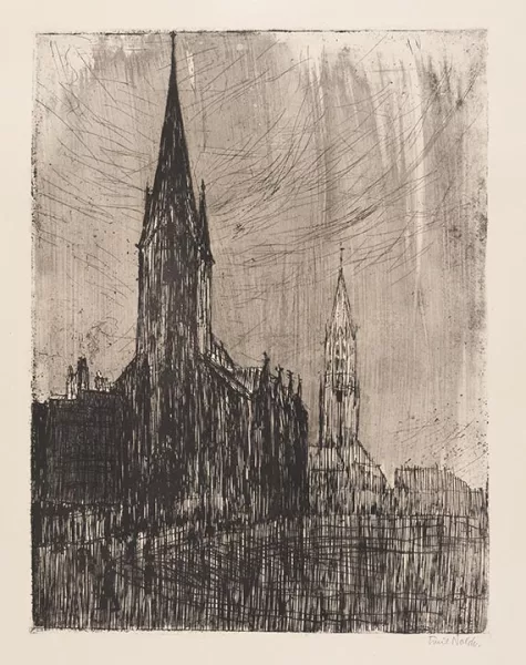 Emil Nolde — Petri- und Jacobikirche