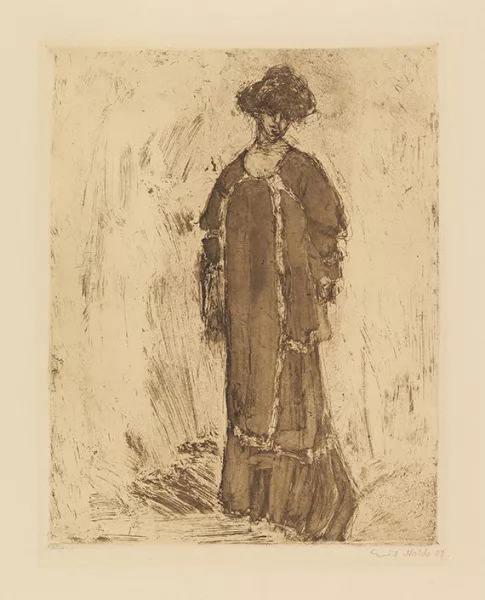 Emil Nolde — Dame