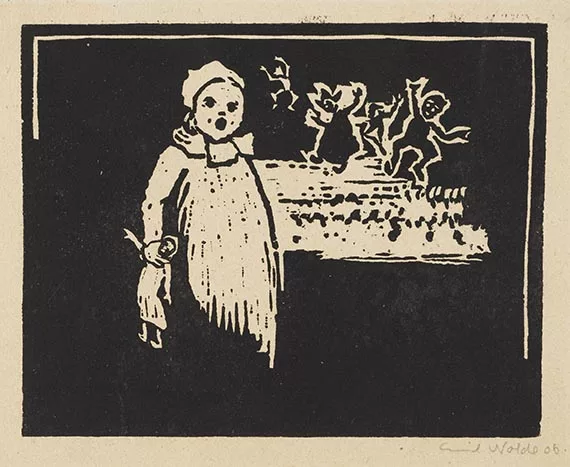 Emil Nolde — Mädchenphantasie