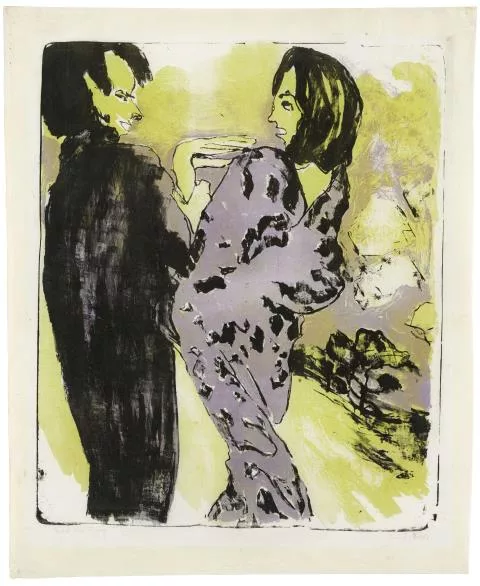 Emil Nolde — Junges Paar
