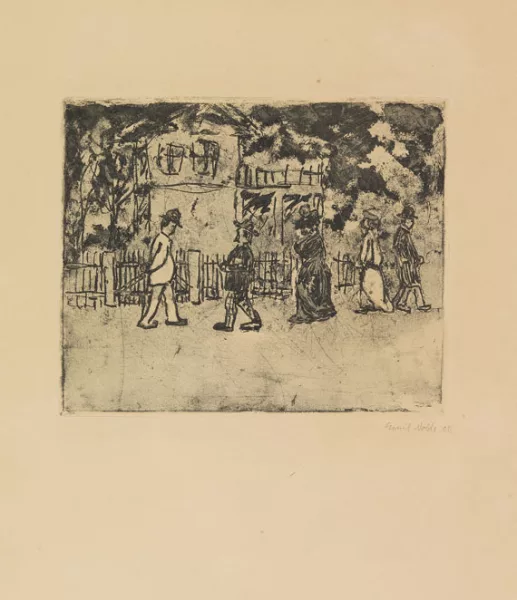 Emil Nolde — Spazierende
