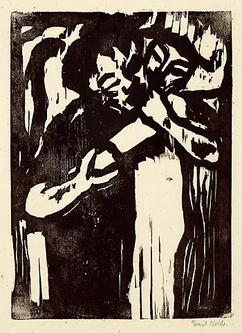 Emil Nolde — Junges Paar