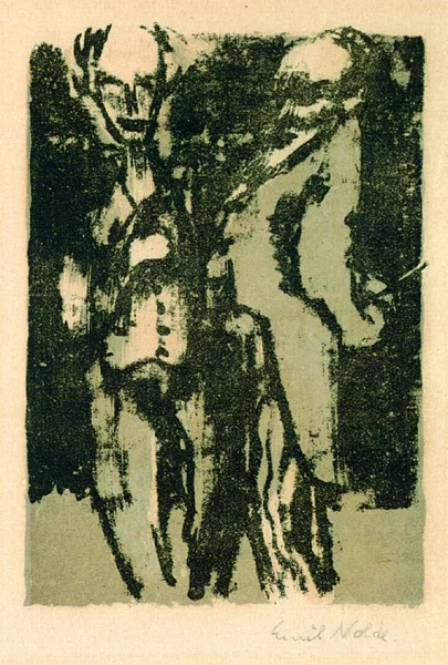 Emil Nolde — Ältere Herren