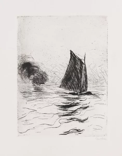 Emil Nolde — Segler und Rauch