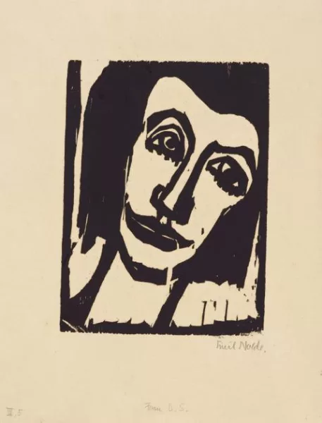 Emil Nolde — Frau D.S.