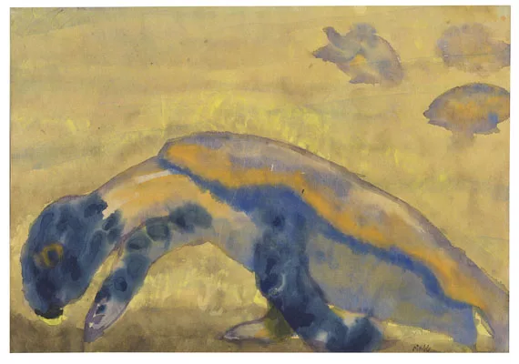 Emil Nolde — Riesenschildkröte