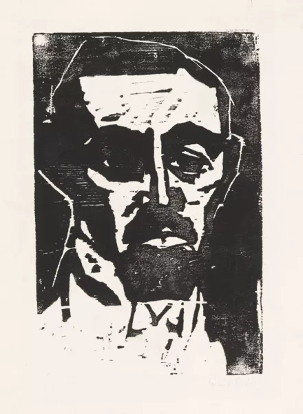 Emil Nolde — Dr. L. (Portrait Dr. Leber)