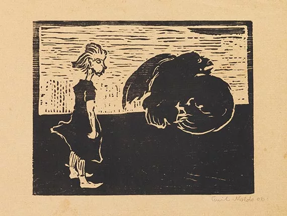 Emil Nolde — Der große Vogel