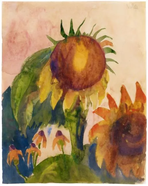 Emil Nolde — Sonnenblumen