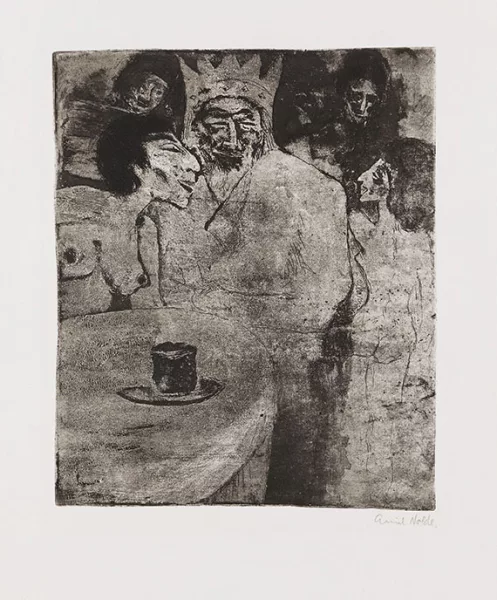 Emil Nolde — Salomo und seine Frauen