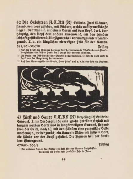 Emil Nolde — Gustav Schiefler, Das graphische Werk. 1911