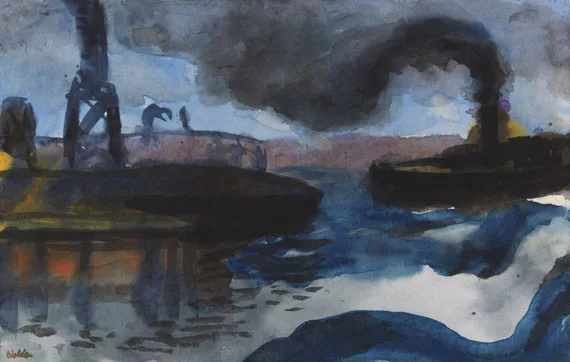 Emil Nolde — Hamburger Hafen
