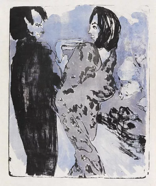 Emil Nolde — Junges Paar