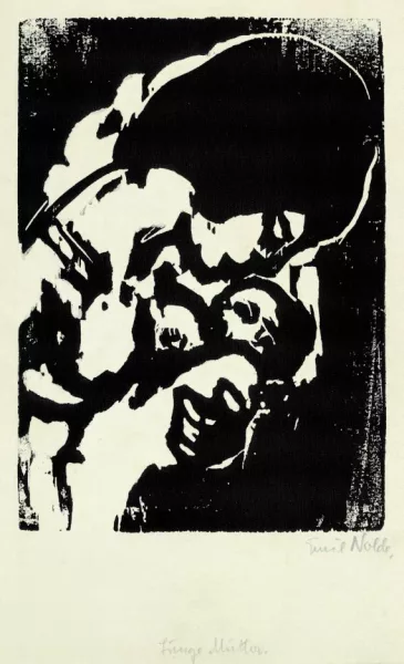 Emil Nolde — Junge Mutter