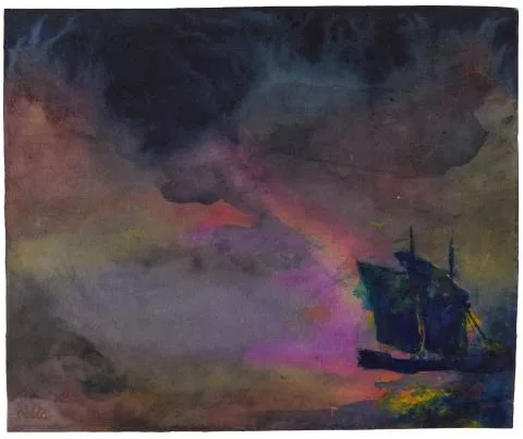 Emil Nolde — Segler auf stürmischer See