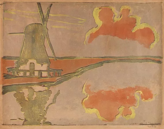 Emil Nolde — Mühle am Wasser