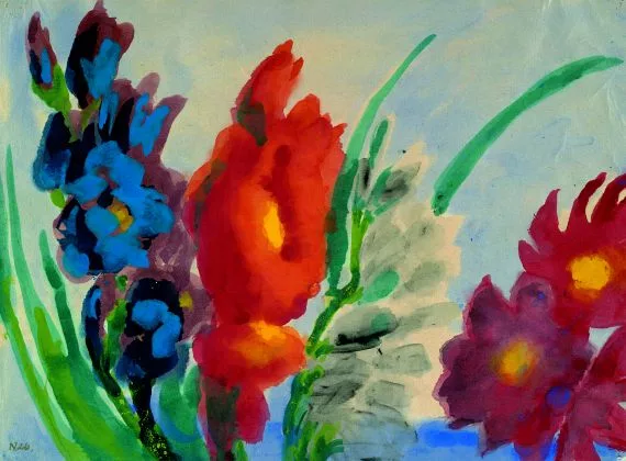 Emil Nolde — Sommerblumen