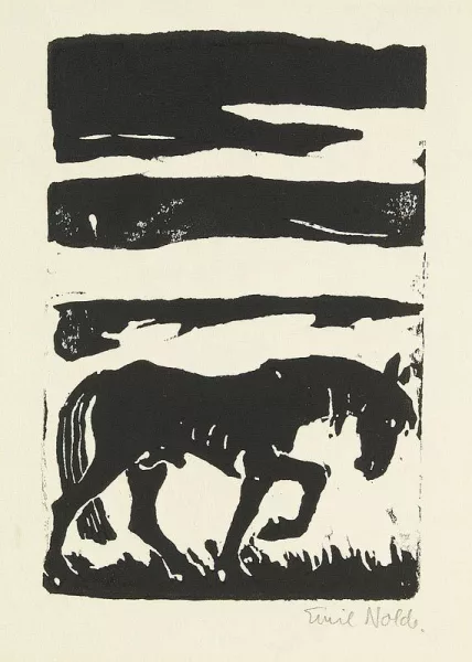 Emil Nolde — Pferd