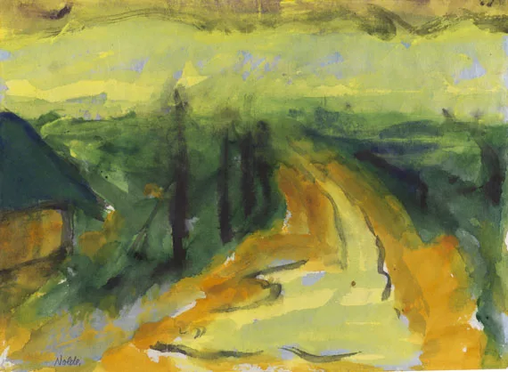 Emil Nolde — Marschlandschaft