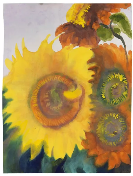 Emil Nolde — Sonnenblumen