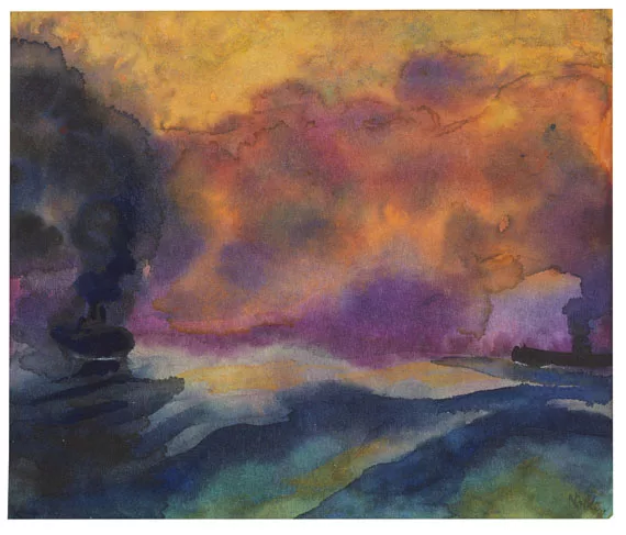 Emil Nolde — Meerabend