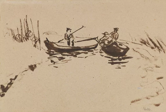 Emil Nolde — Boote