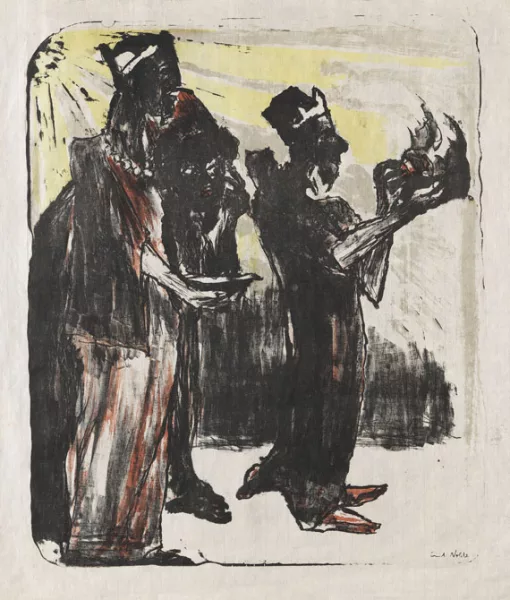 Emil Nolde — Die Heiligen drei Könige