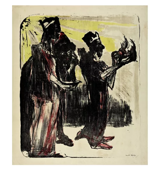 Emil Nolde — Die Heiligen Drei Könige