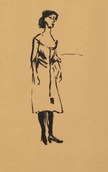 Emil Nolde — Tingel-Tangel-Sängerin