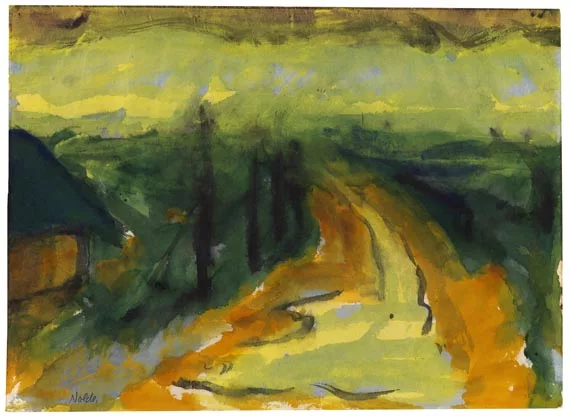 Emil Nolde — Marschlandschaft