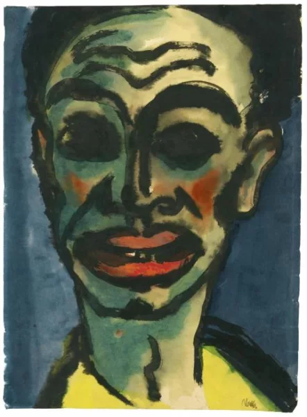 Emil Nolde — Männerkopf