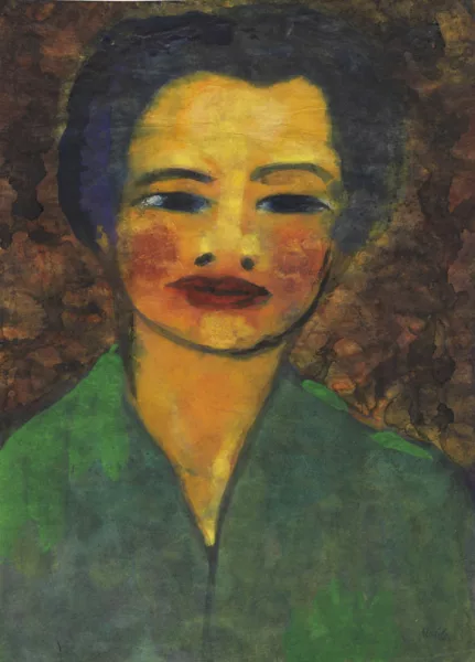 Emil Nolde — Frauenporträt