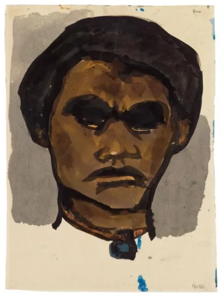 Emil Nolde — Bildnis eines Südseeinsulaners