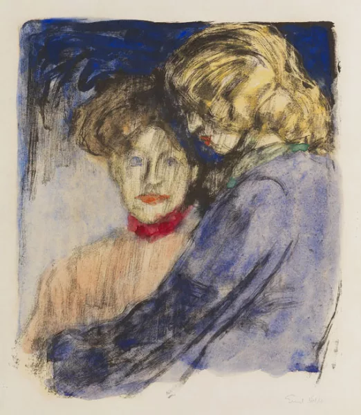 Emil Nolde — Junge Mädchen (Ada Nolde und Lis Vilstrup)