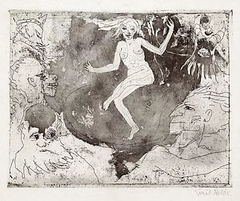 Emil Nolde — Der Tod als Tänzerin