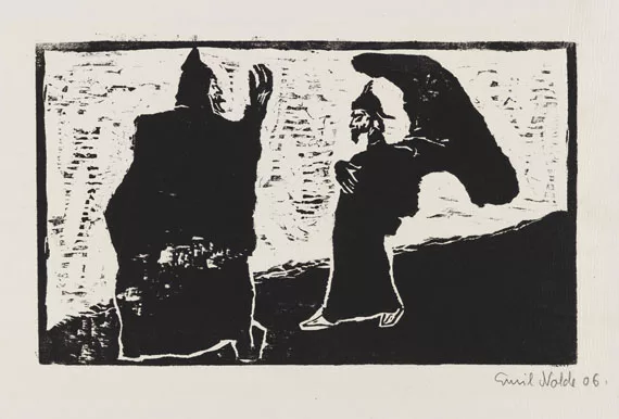 Emil Nolde — General und Diener