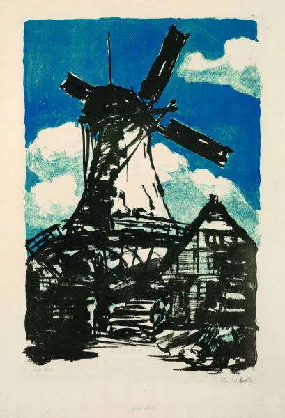 Emil Nolde — Große Mühle