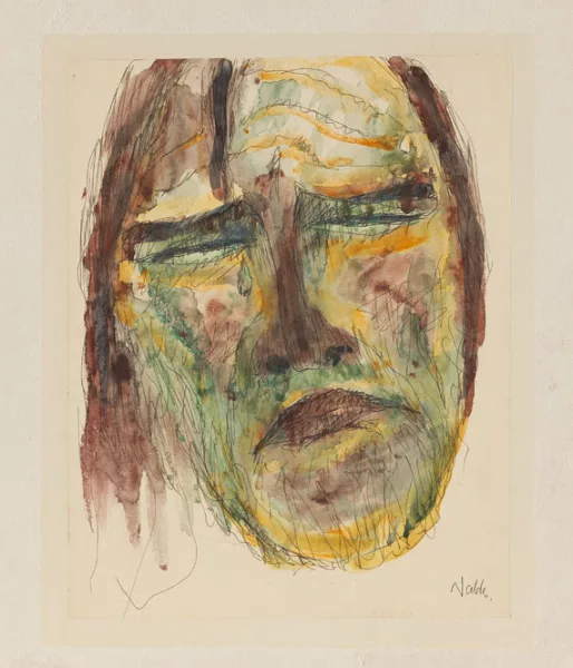 Emil Nolde — Apostelkopf