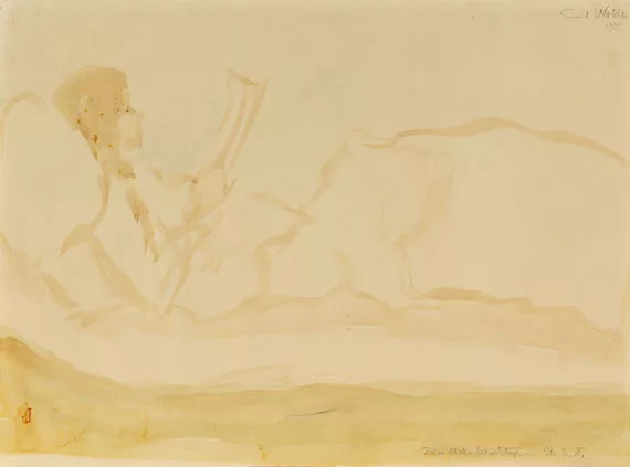 Emil Nolde — Lesende Frau Nolde