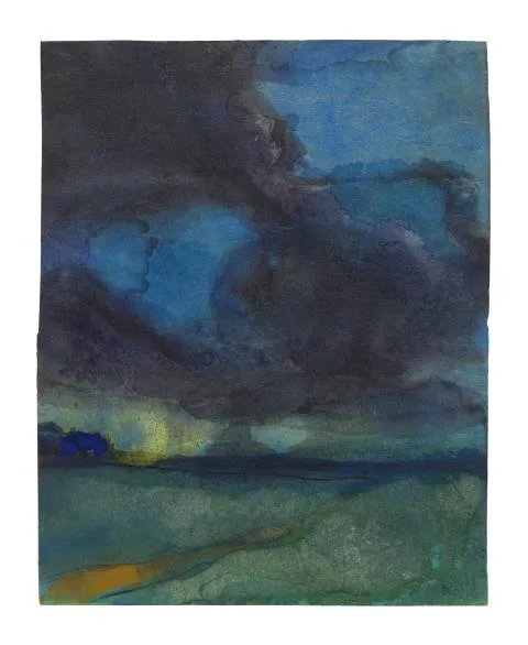 Emil Nolde — Marschlandschaft