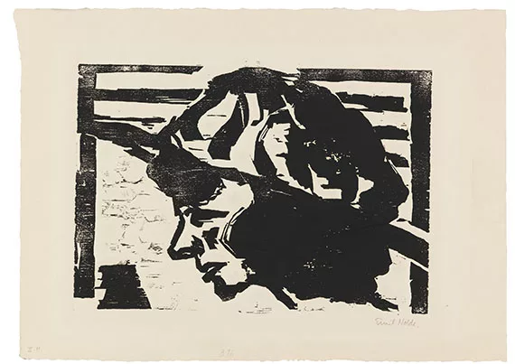 Emil Nolde — Junges Mädchen I