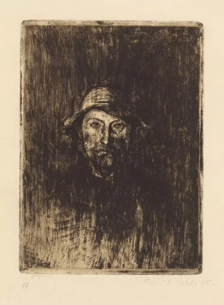 Emil Nolde — Der Maler (Selbstbildnis)