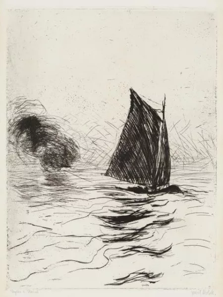 Emil Nolde — Segler und Rauch
