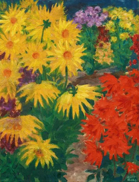 Emil Nolde — Dahlien