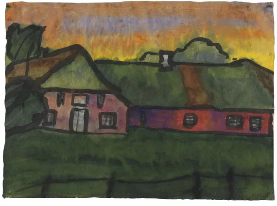 Emil Nolde — Bauernhaus in Friesland