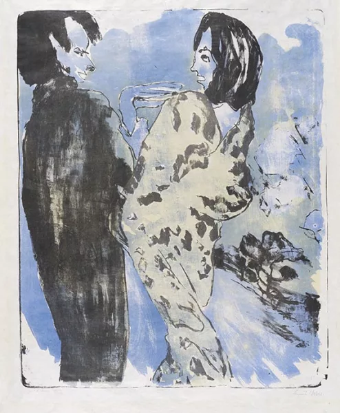 Emil Nolde — Junges Paar