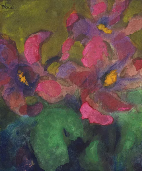 Emil Nolde — Alpenveilchen